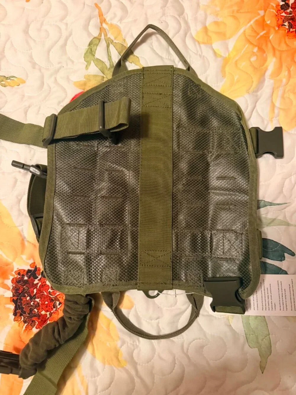 AIWAI Tactical Dog Vest Harness -(Army Green, S)